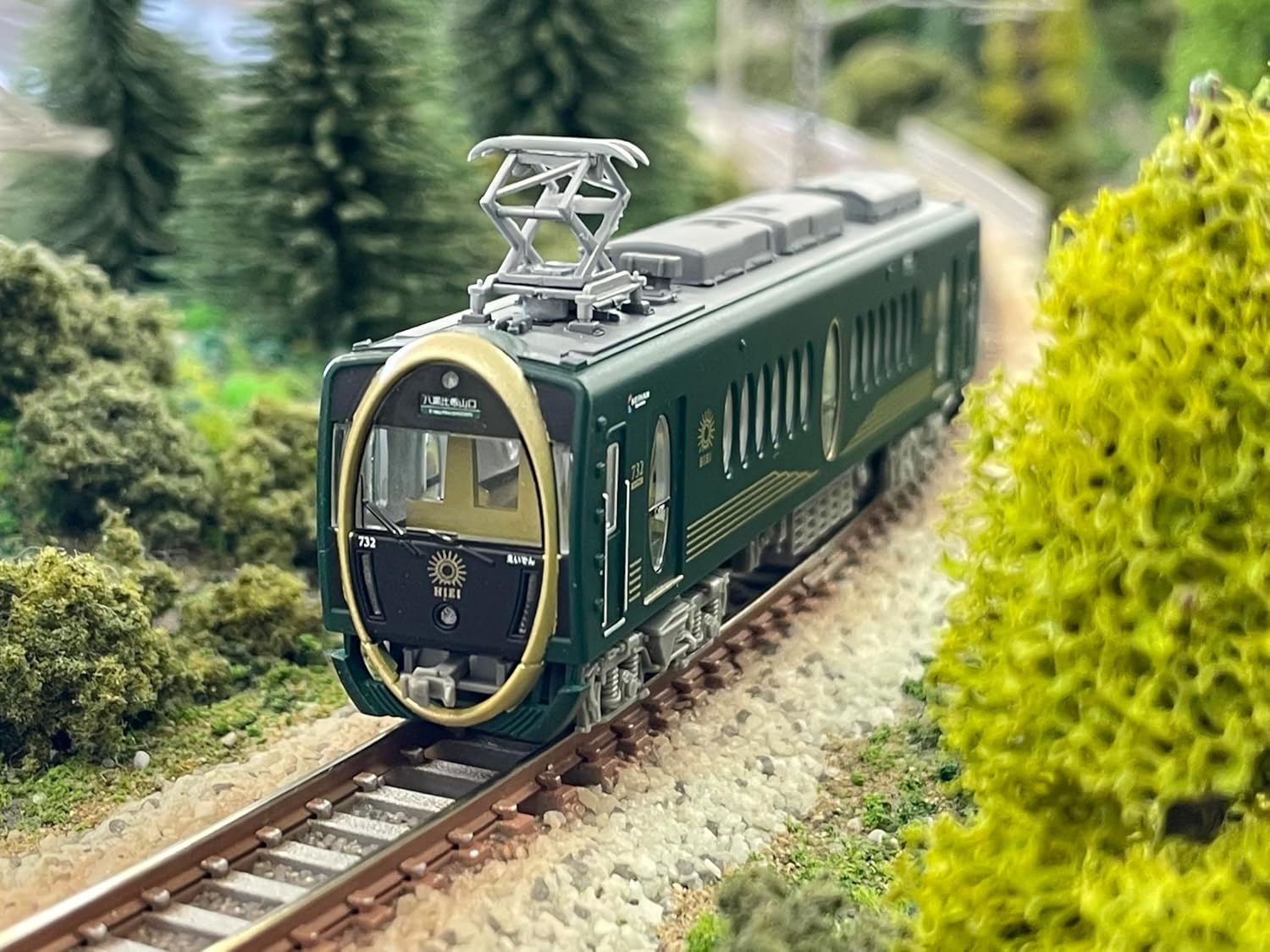 TOMYTEC Railway Collection: Eizan 700 Series Sightseeing Train "Hiei"