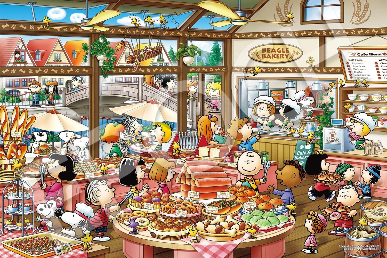 Epoch ２２－５０６ PEANUTS Beagle Bakery Puzzle - BanzaiHobby