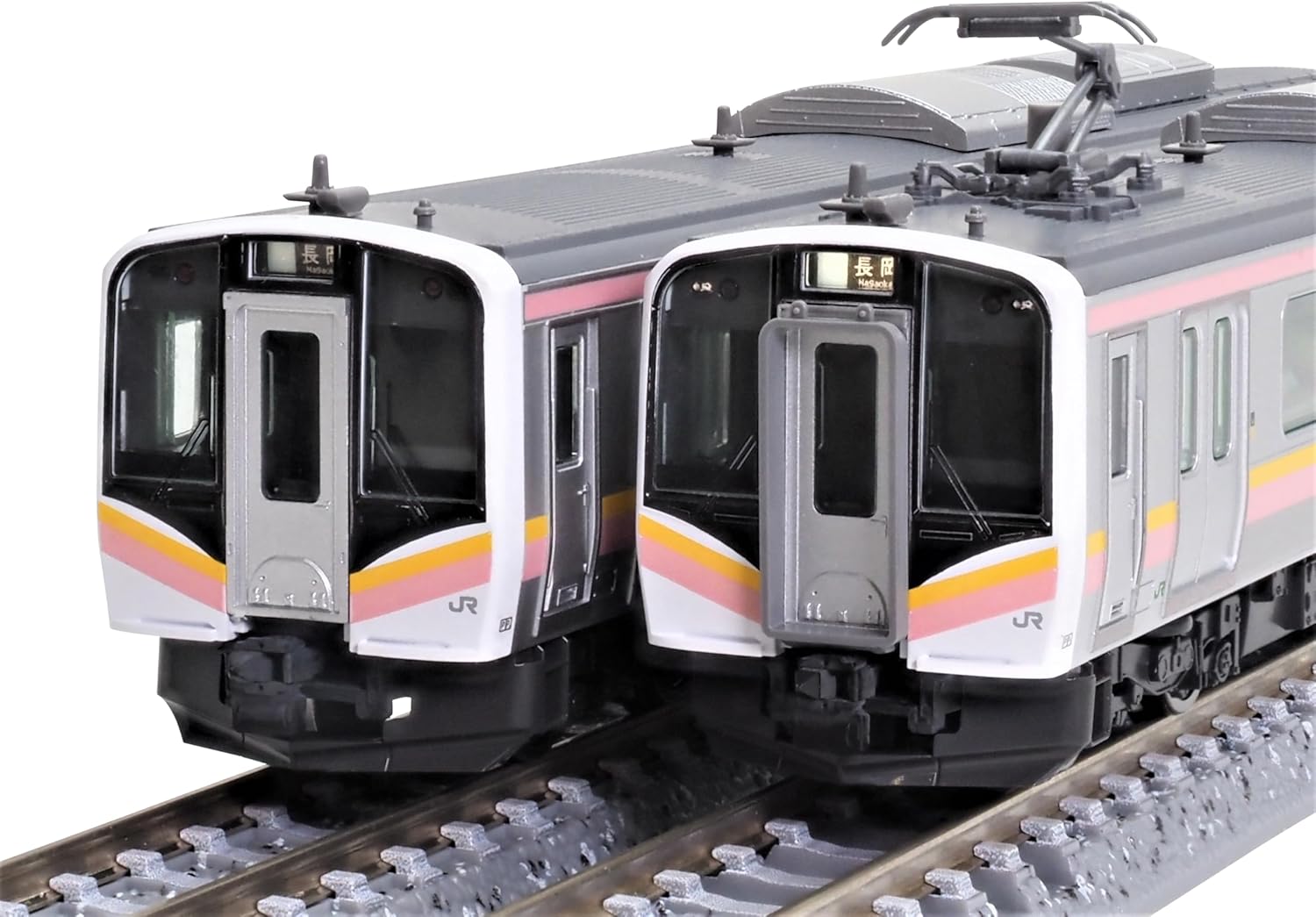 TOMIX 98165 N Gauge JR E129-100 Series Train (Late Model 2-Pantograph Type) 2 Cars Set - BanzaiHobby