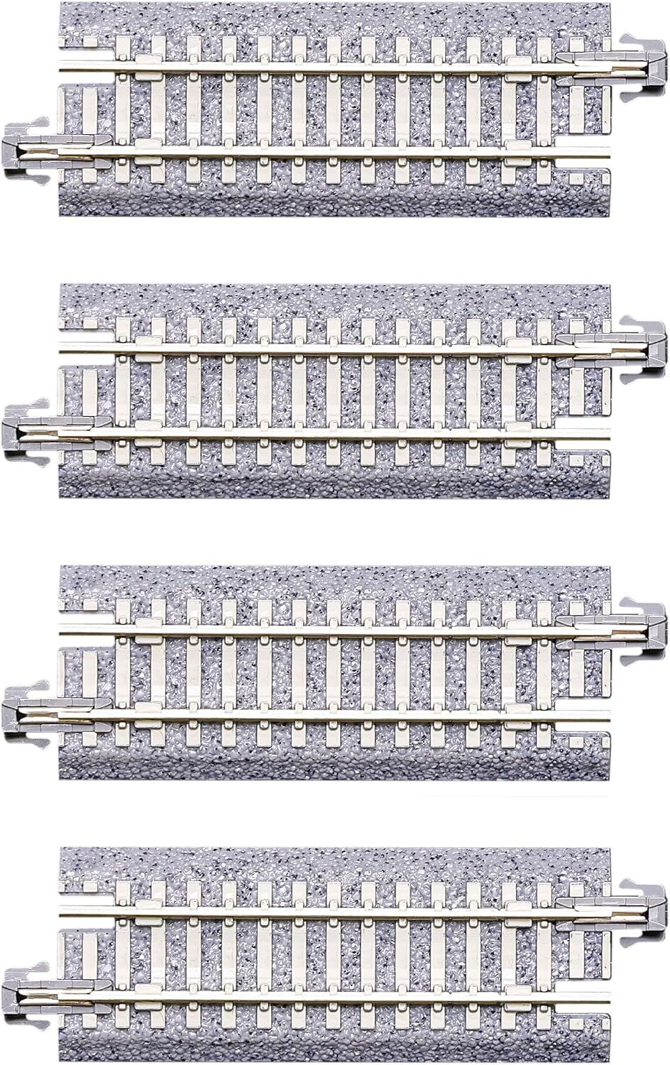 KATO 20-038 N-Gauge PC Straight Track 64mm  (4pcs) - Kato - Precision Railroad Model Banzai Hobby