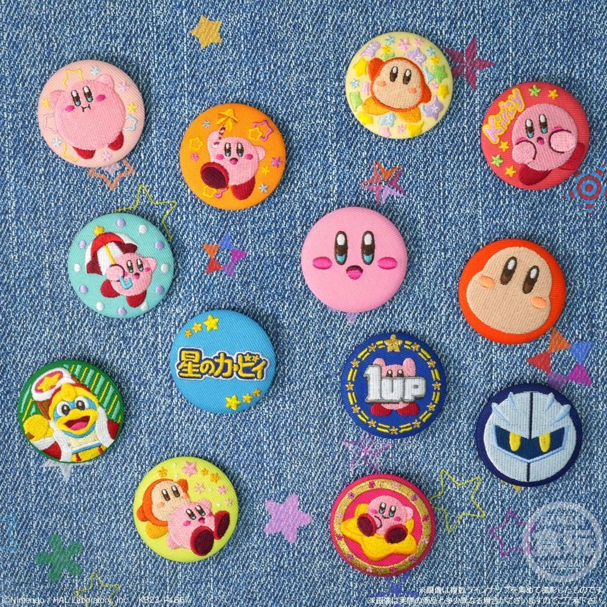 Bandai CAN BADGE COLLECTION Kirby of the Stars (Set of 14)