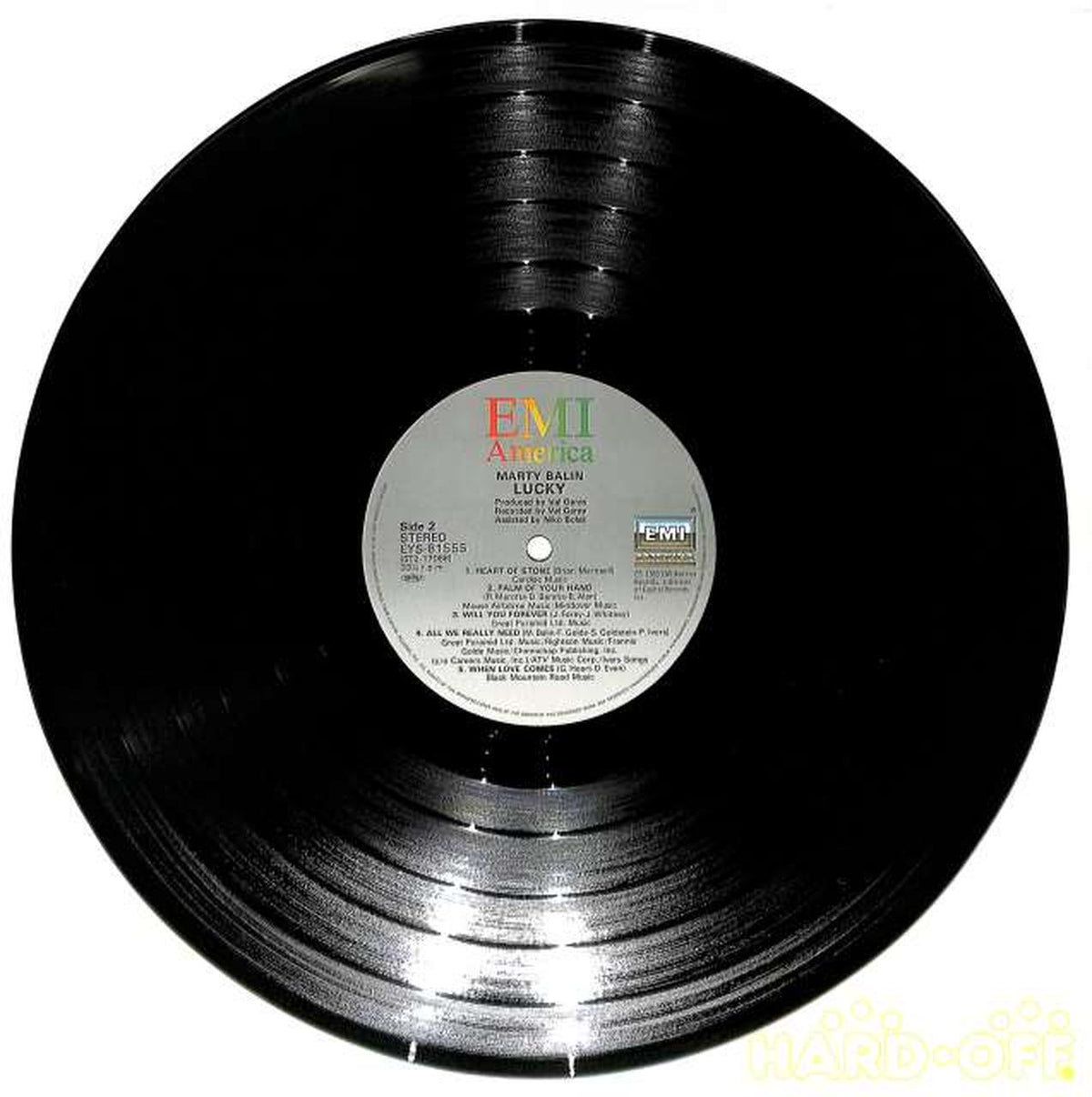 Toshiba EMI Marty Balin "Love Songs" EYS-81555