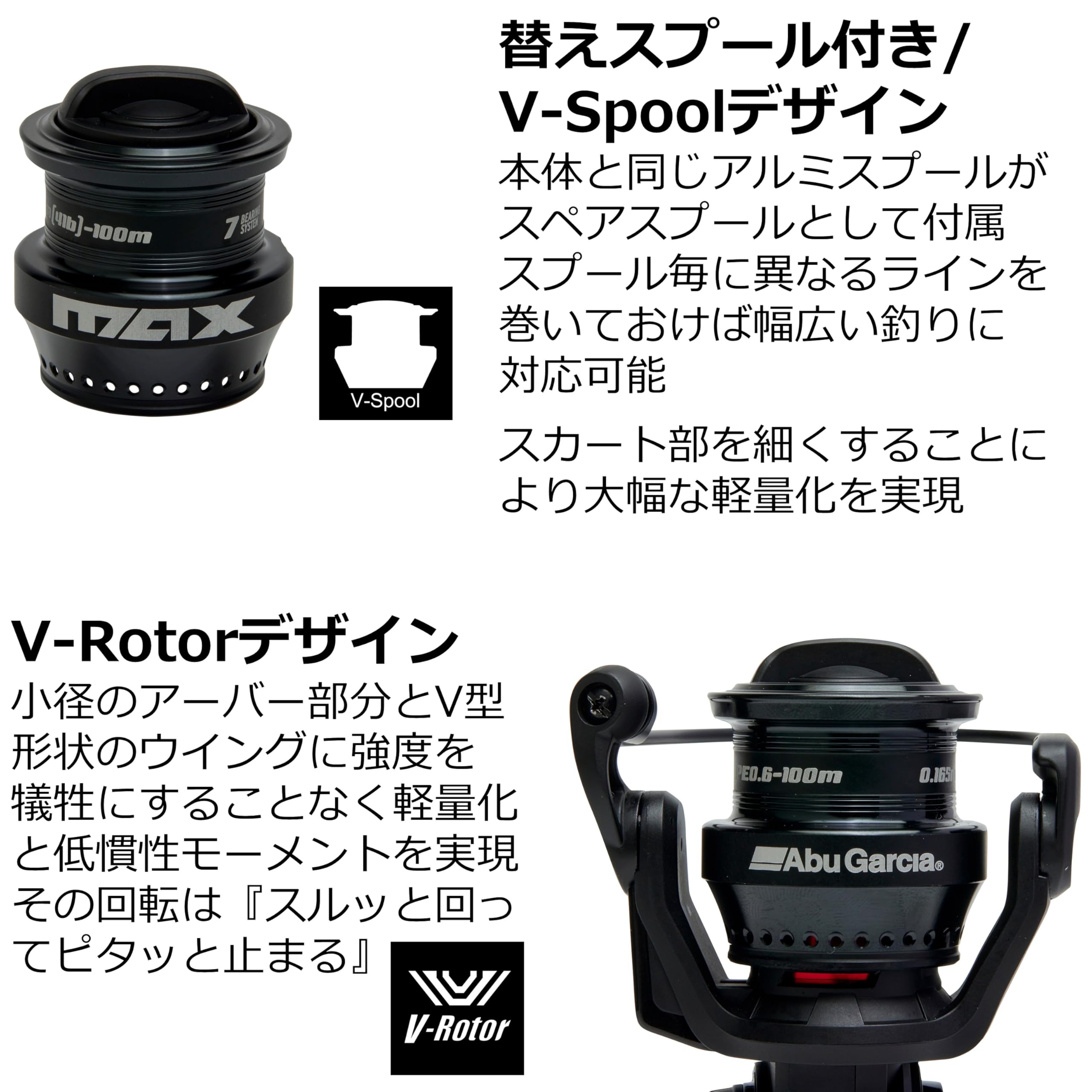 Abu Garcia (アブガルシア) マックス SX 2000SH