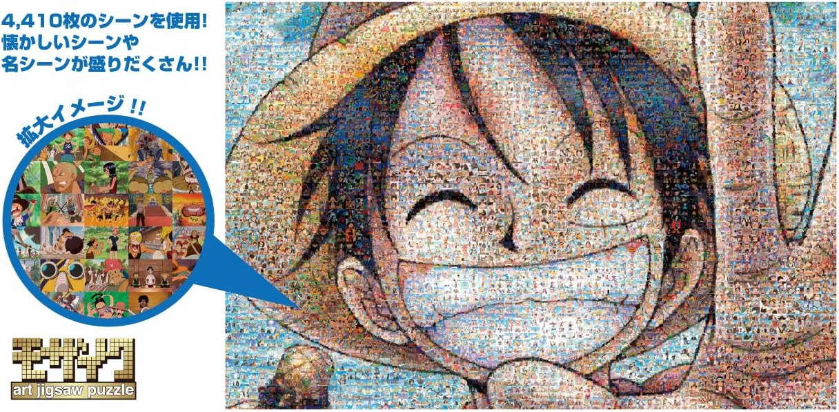 Ensky 1000-330 Mosaic Art (One Piece) - One Piece (Puzzle, 1000 Pieces, 50 x 75 cm)