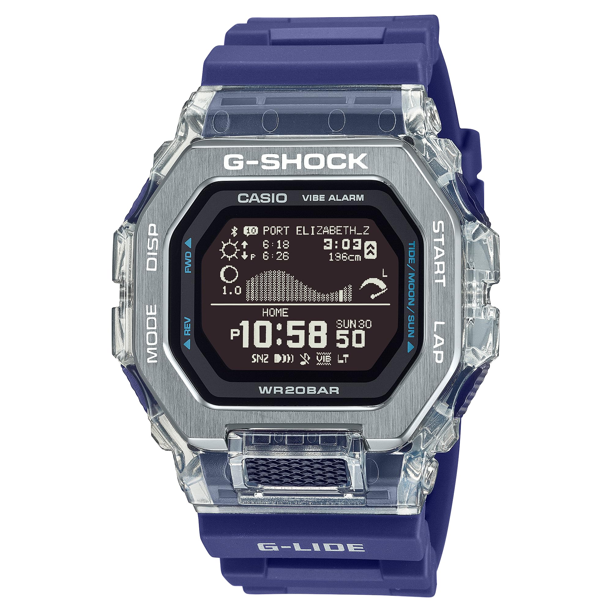 G-SHOCK Gショック G-LIDE Gライドジーショック カシオ CASIO デジタル腕時計 GBX-100S-2 メンズ 海外モデル [並行輸入品]