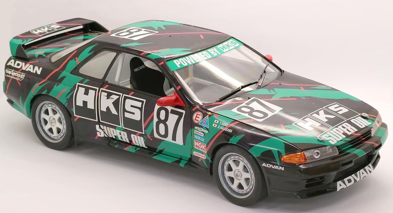 Fujimi AXES8 1/12 AXES Series No.8 HKS SKYLINE (Skyline GT-R [BNR32 Gr.A Specification] 1993)