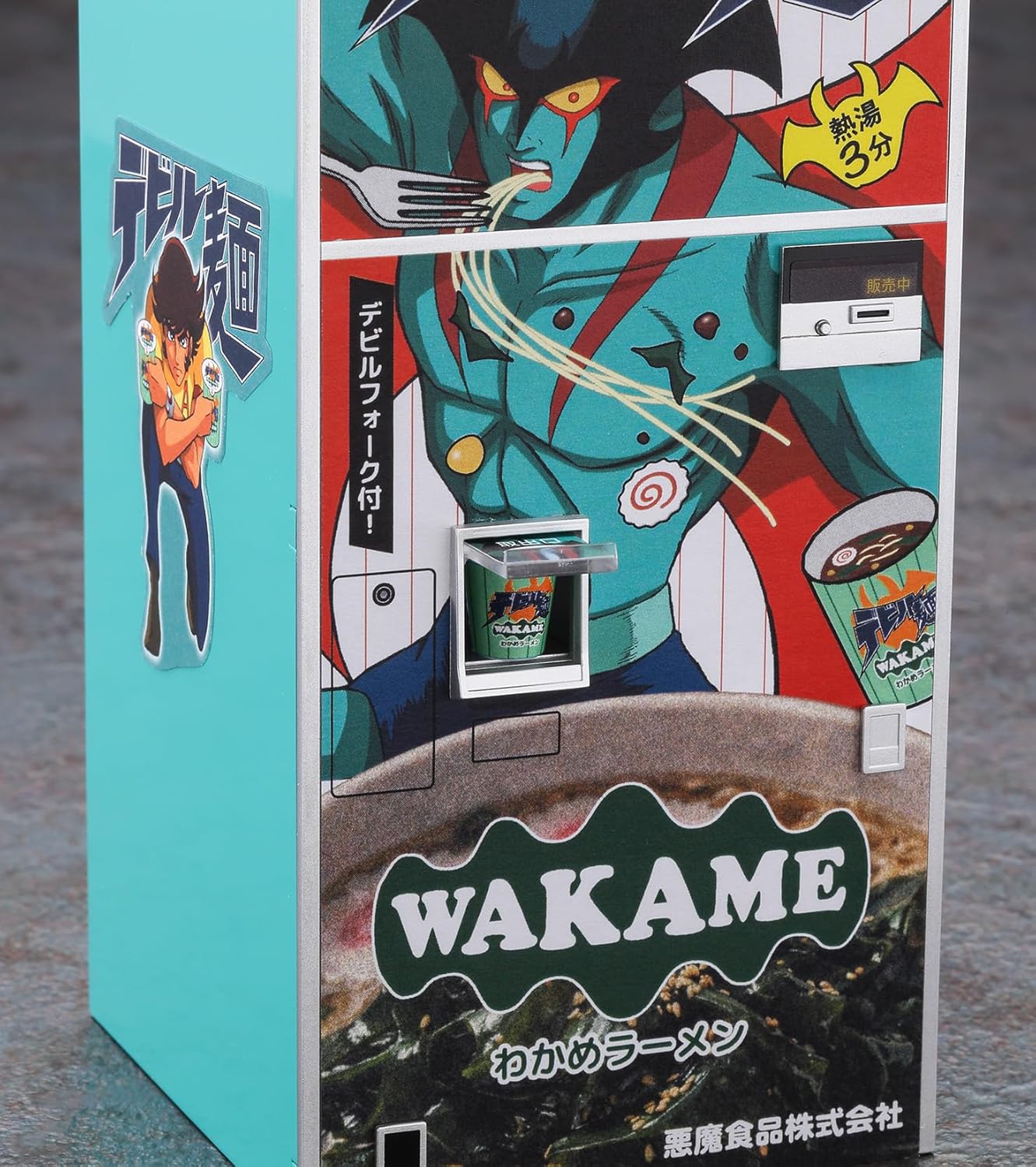 Hasegawa SP686 1/12 Nostalgic Vending Machine Devilman Series Devil Noodles - BanzaiHobby
