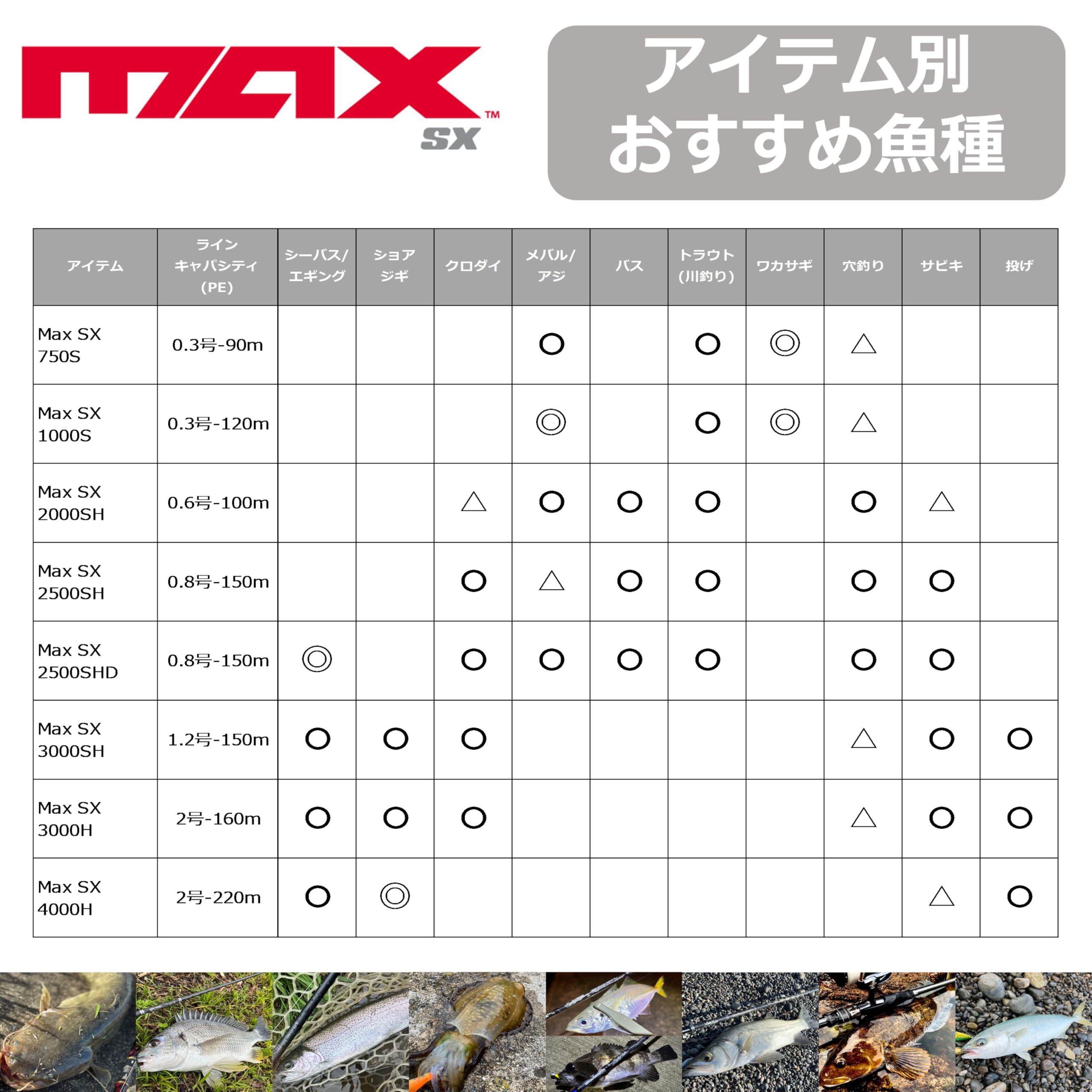 Abu Garcia (アブガルシア) マックス SX 1000S