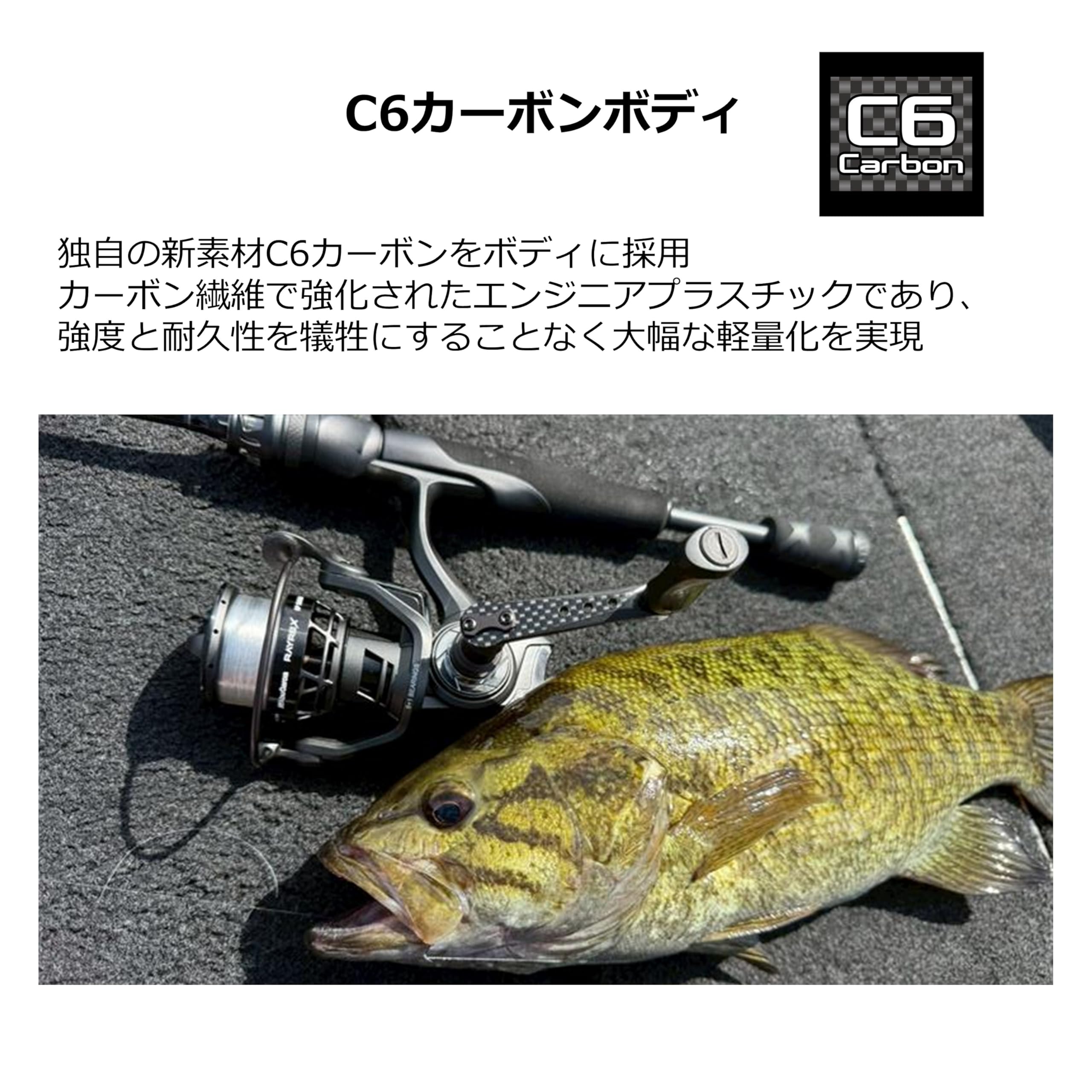 Abu Garcia (アブガルシア) レイレックススピニング 4000SH リール