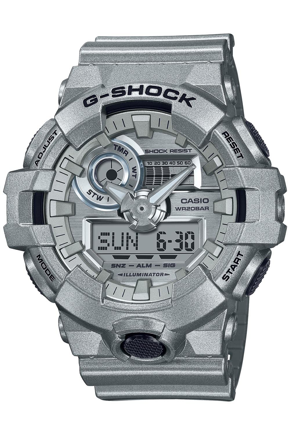 [Casio] Uhr G-Shock GA-700FF-8AJF [Inländisches Originalprodukt] Forgotten Future SERIE Herren Silber – BanzaiHobby