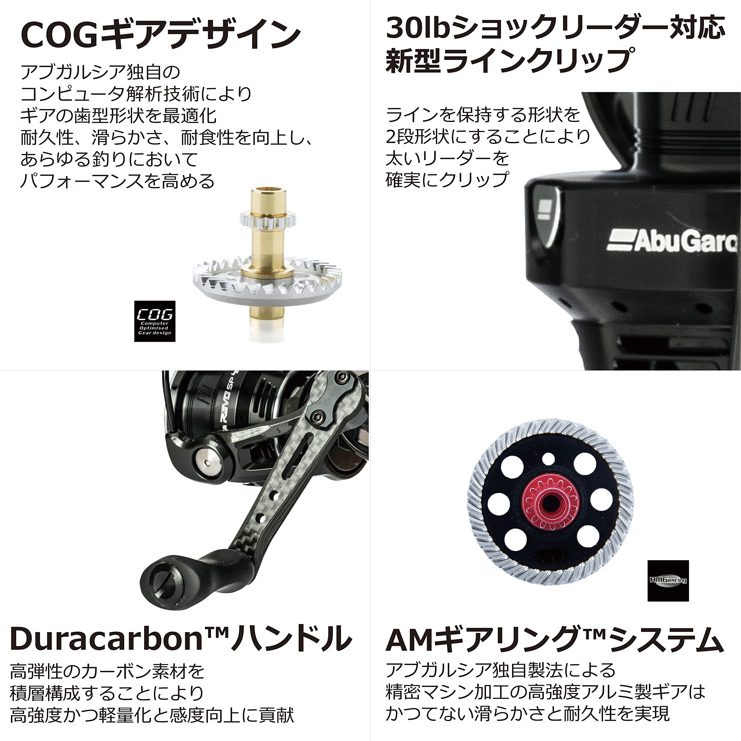 AbuGarcia (アブガルシア) Revo SP Beast 3000SH レボビースト スピニングリール