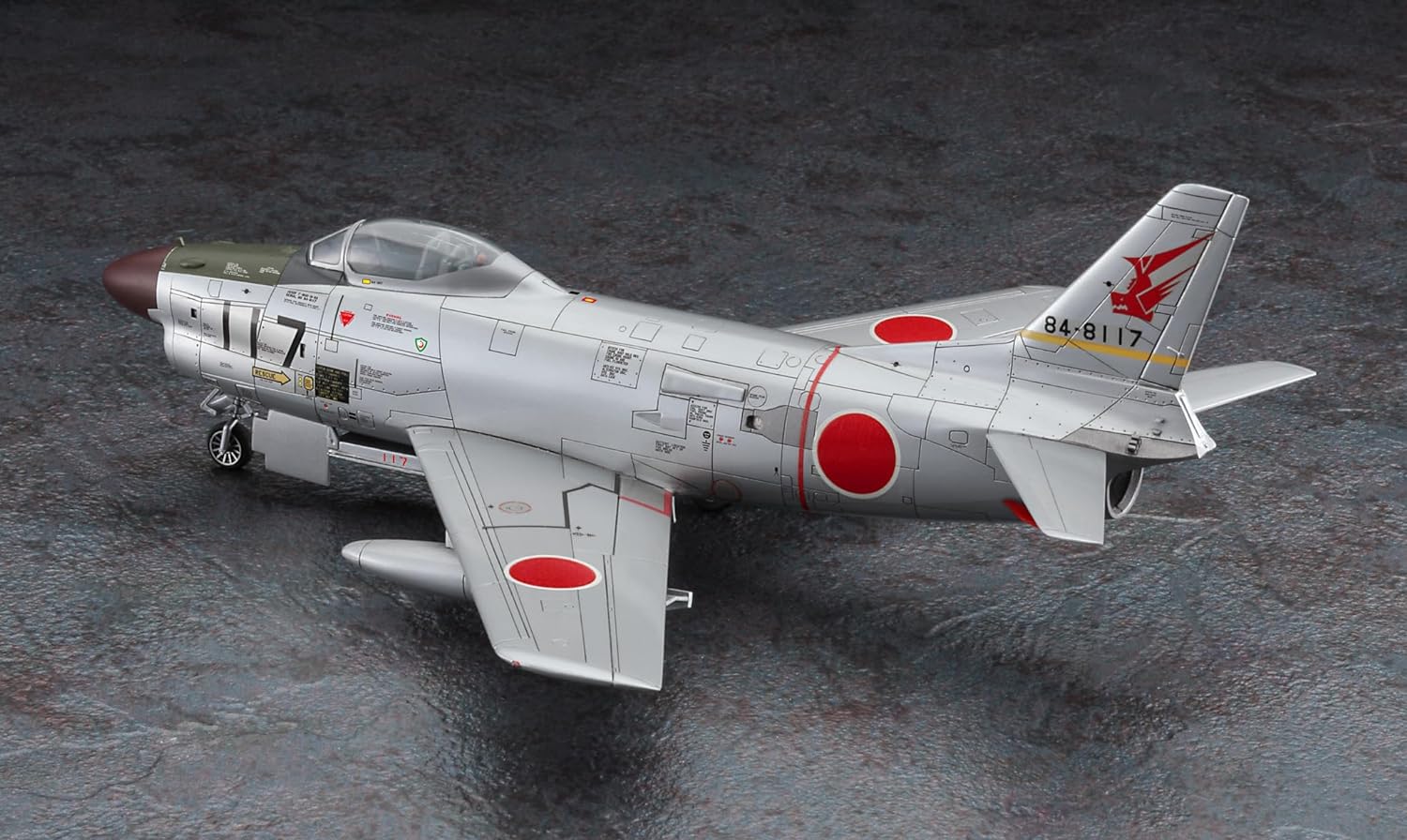 Hasegawa 1/72 Air Self-Defense Force F-86D Saber Dog Plastic Model E49 - BanzaiHobby