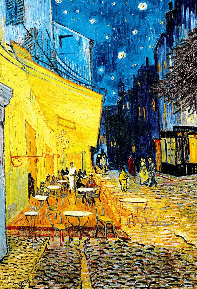 Beverly Ｍ８１－６１９Cafe terrace at night Puzzle