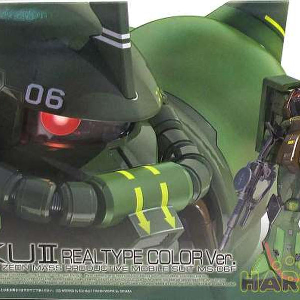 BANDAI 1/144 RG MS-06F Zaku II Real Type Color VER. | BanzaiHobby