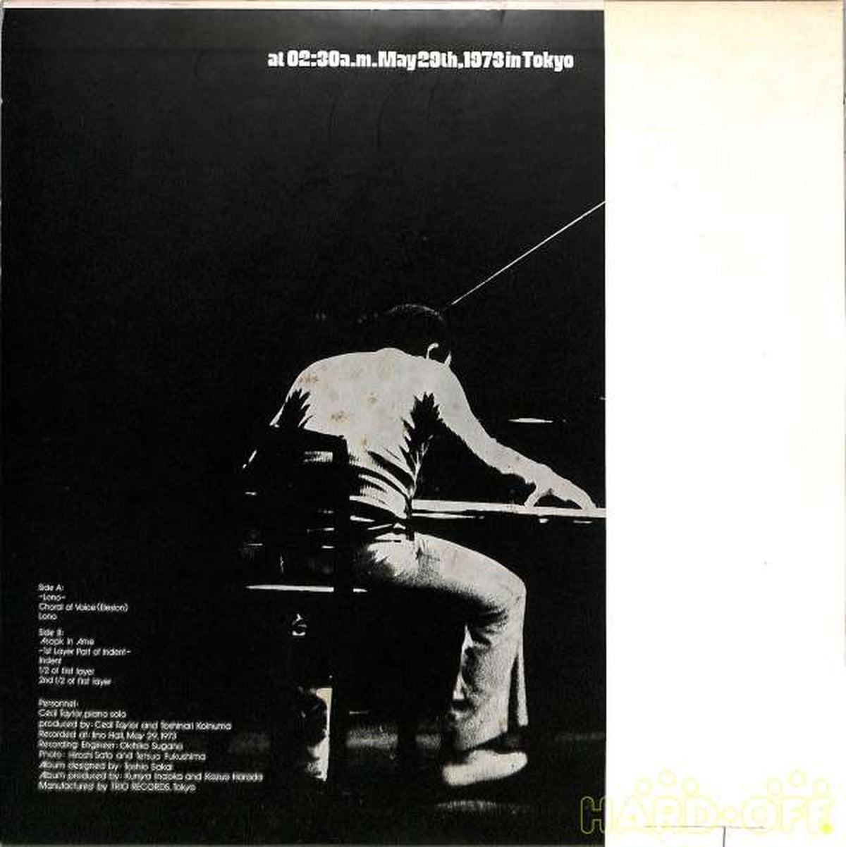 trio Cecil Taylor "Solo" PA-7067