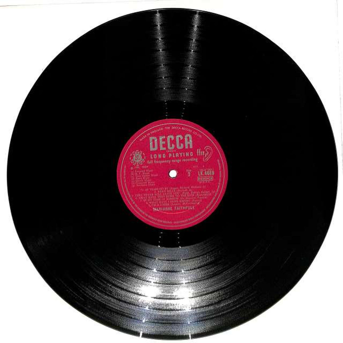DECCA Marianne Faithful "MARIANNE FAITHFUL LK 4689 (Export)