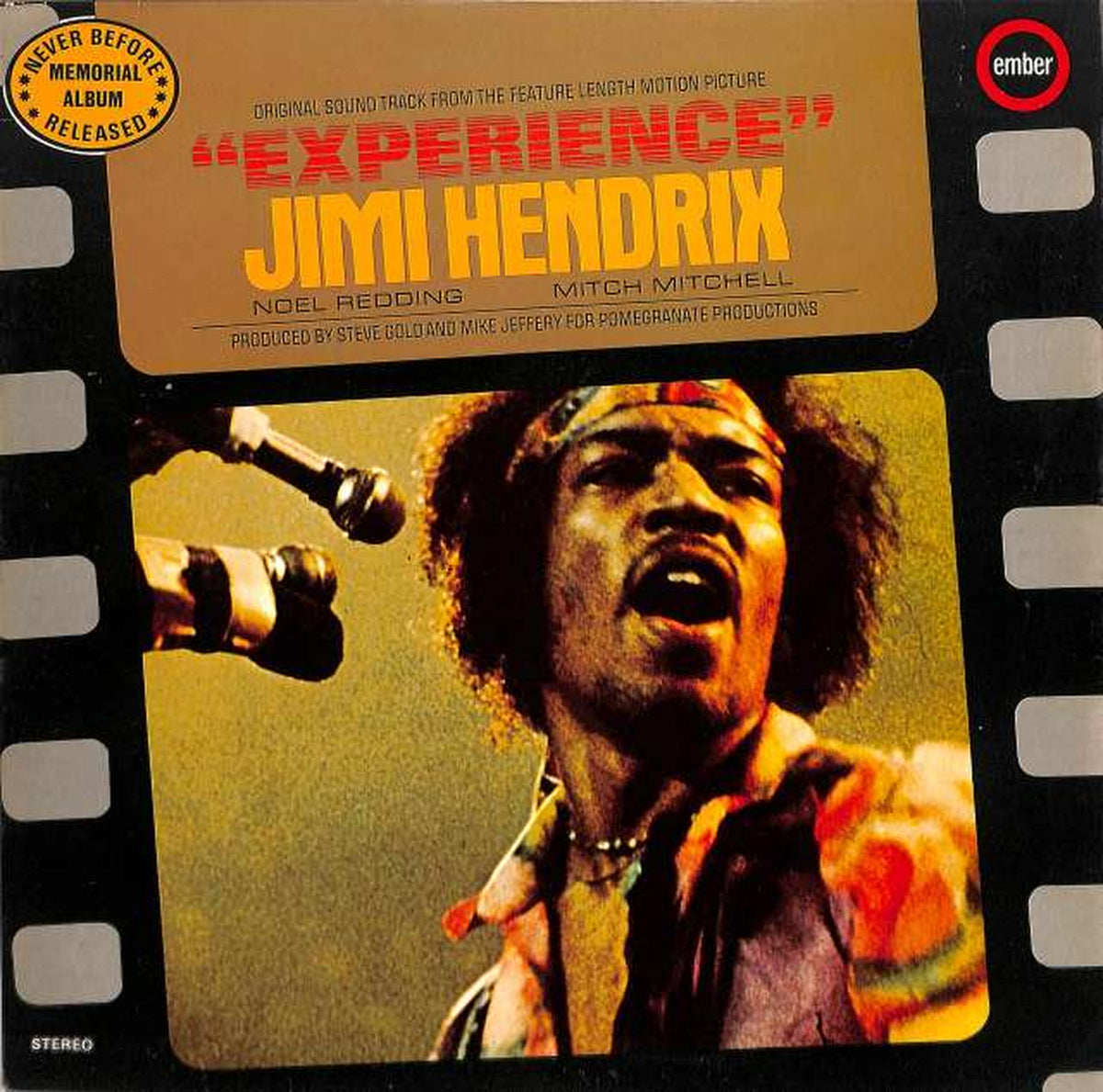 EMBER Jimi Hendrix "EXPERILENCE" NR5057