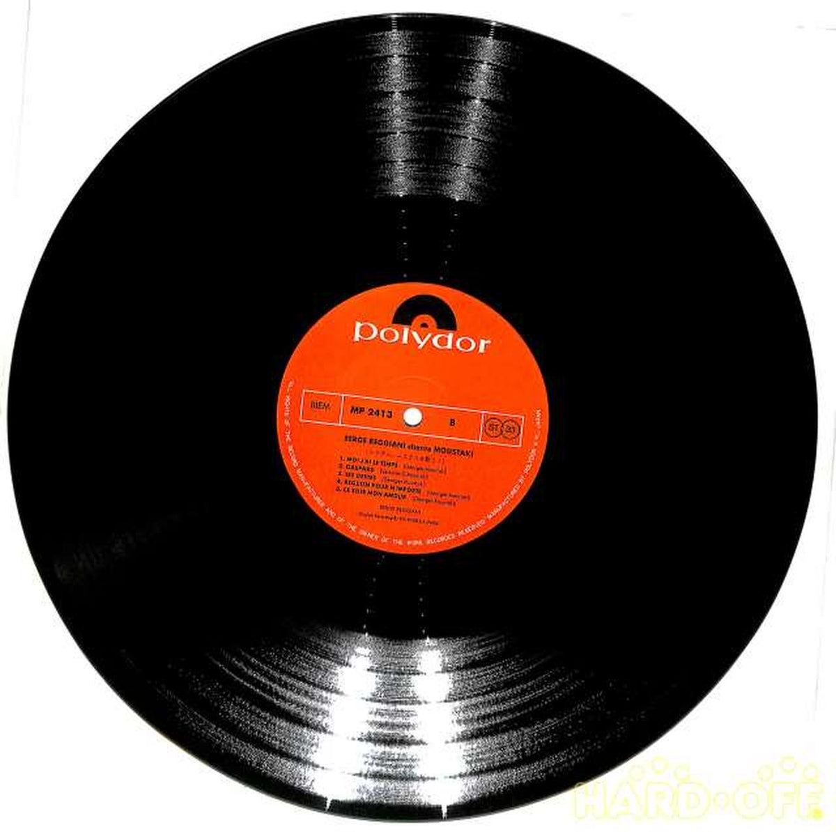 Polydor Serge Regini: "Singing Mustaki!" MP-2413