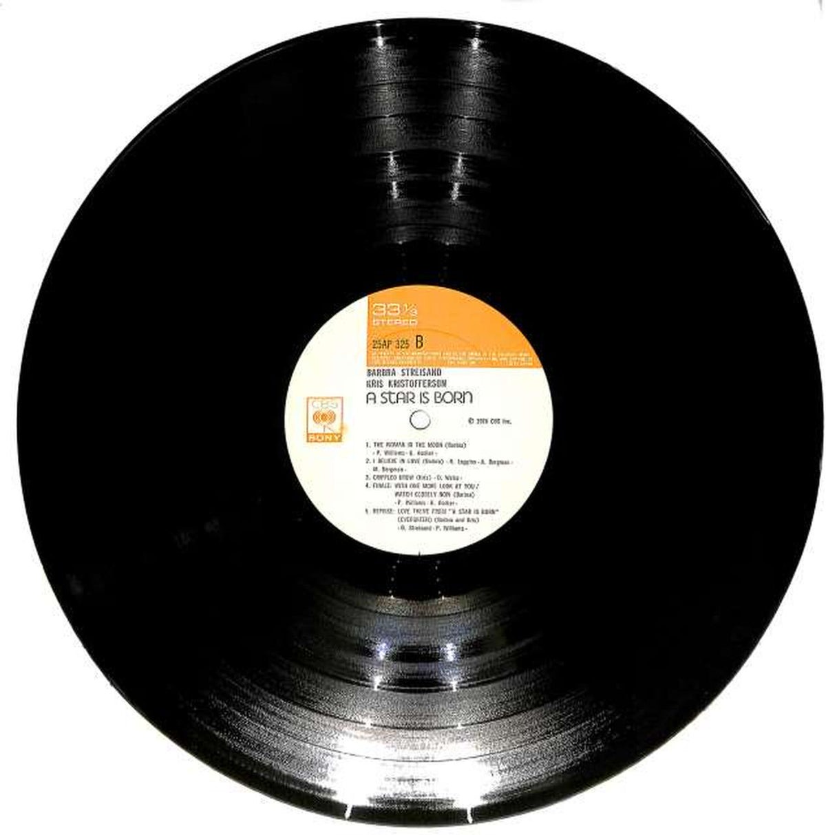 CBS Sony Soundtrack "Star Birth" 25AP325