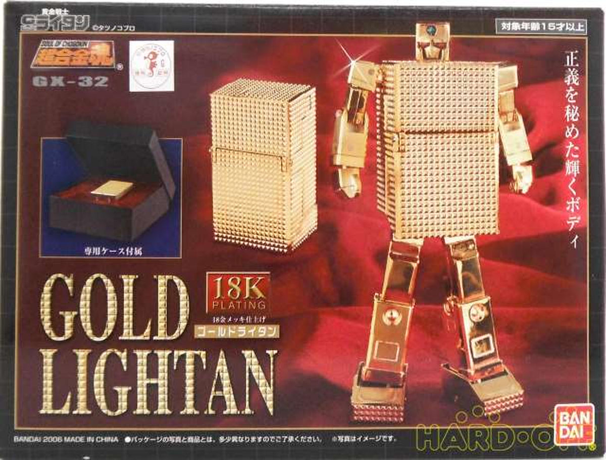 BANDAI Chogokin Soul GX-32 Gold Lightan