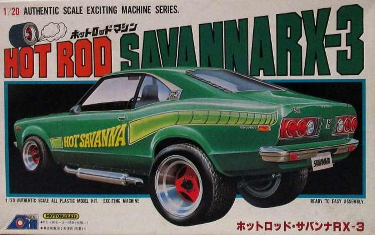 Arii 1/20 Hot Rod Savannah RX-3 Motorized Kit [AR125D] - Banzai Thrifting | BanzaiHobby