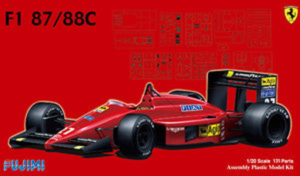 Fujimi 1/20 Ferrari F1-87/88C - BanzaiHobby