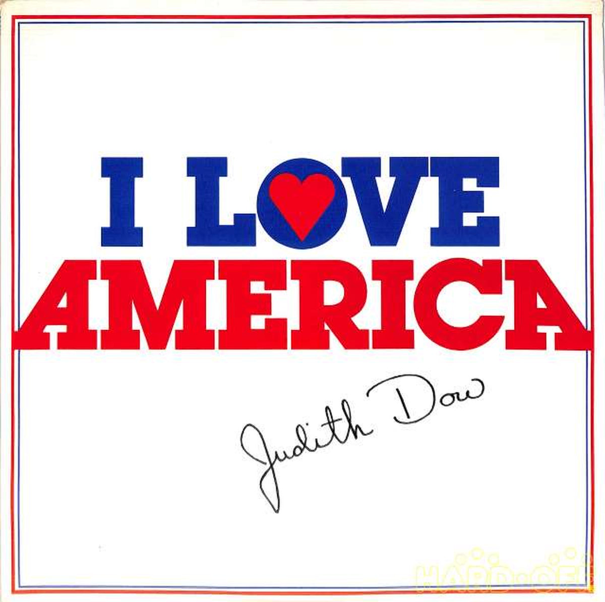 Centerline Records (Import, USA) Judeth Dow "I Love America" CPI-8001