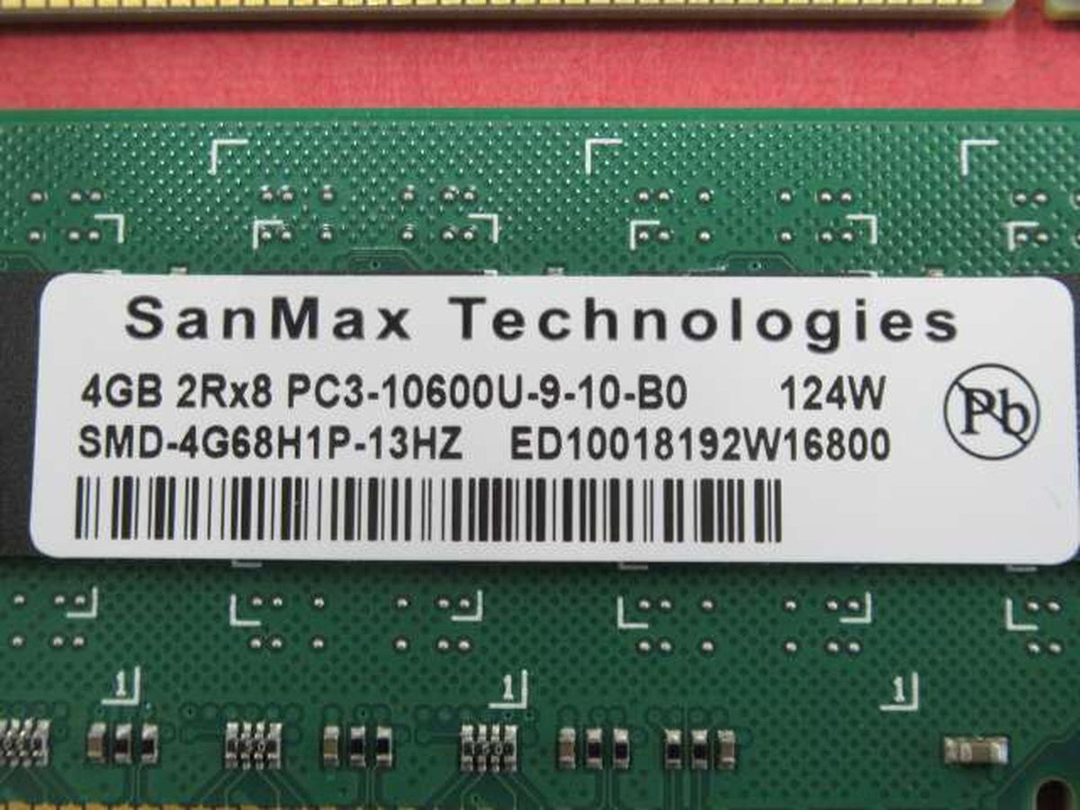 KINGSTON/ELIXIR/SANMAX [For Desktop PCs] PC3 (DDR3) Memory 6-Piece Set [For Desktop PCs] PC3 (DDR3) Memory 6-Piece Set