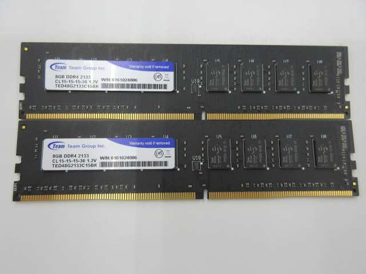 TEAM DDR4-2133 8GB 2-Piece Set DDR4-2133 8GB x2
