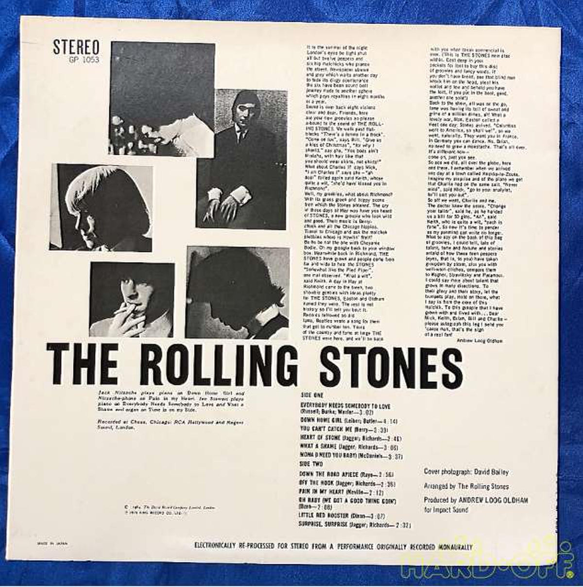 King Records Rolling Stones Now! GP 1053