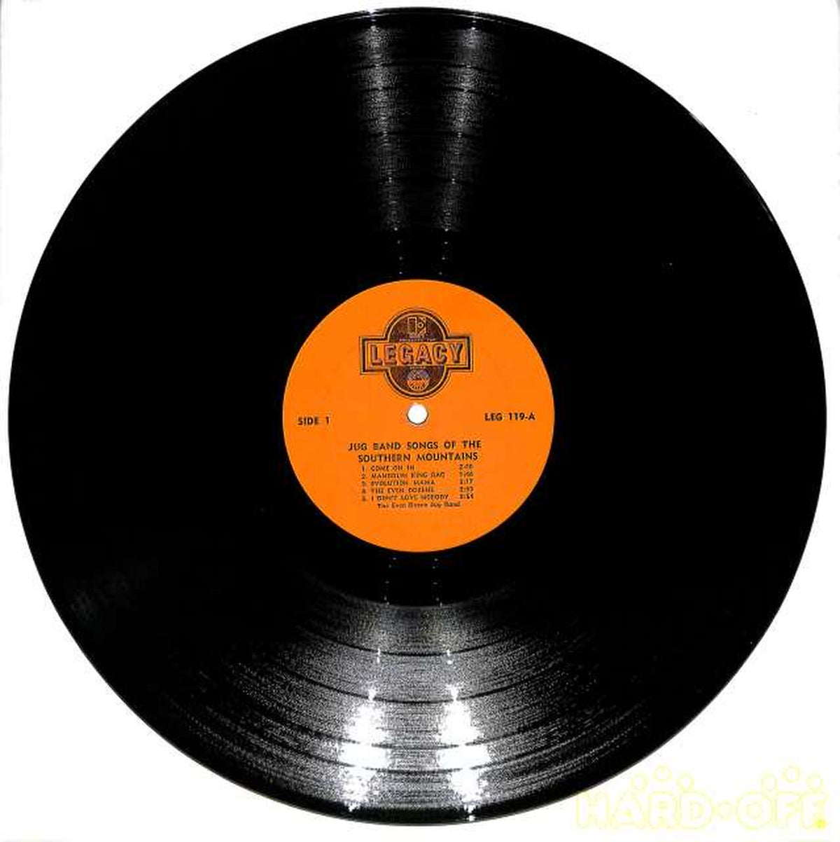Electra (imported, US) Even Dans Jug Band 'Song of the Southern~ LEG-119'