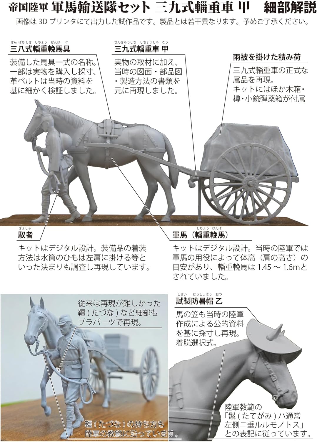 Fine Mold FM60 1/35 Military Series Imperial Army Warhorse Transportation Set of 39 Heavy Vehicles Instep - BanzaiHobby