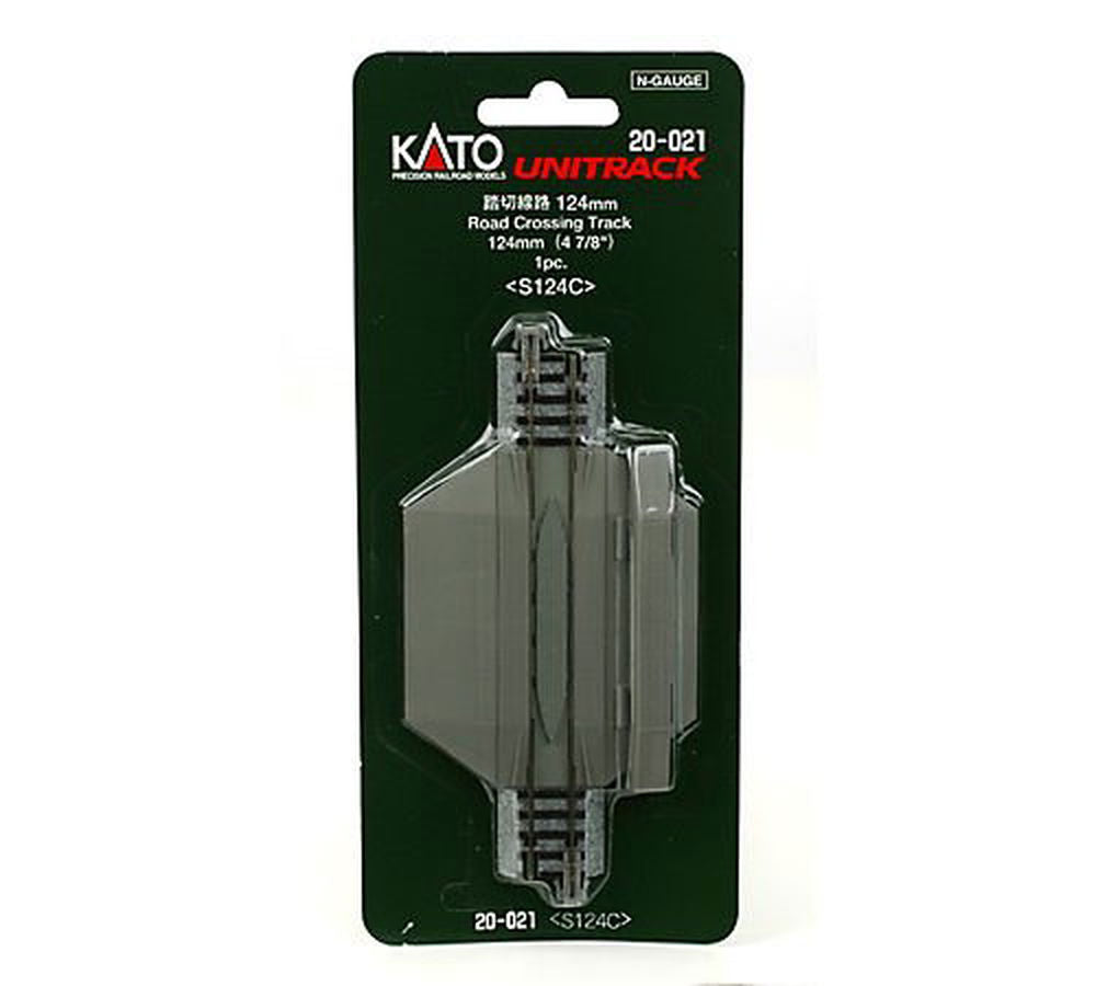 KATO 20-021 124mm 4-7/8" Straight Road Crossing - BanzaiHobby