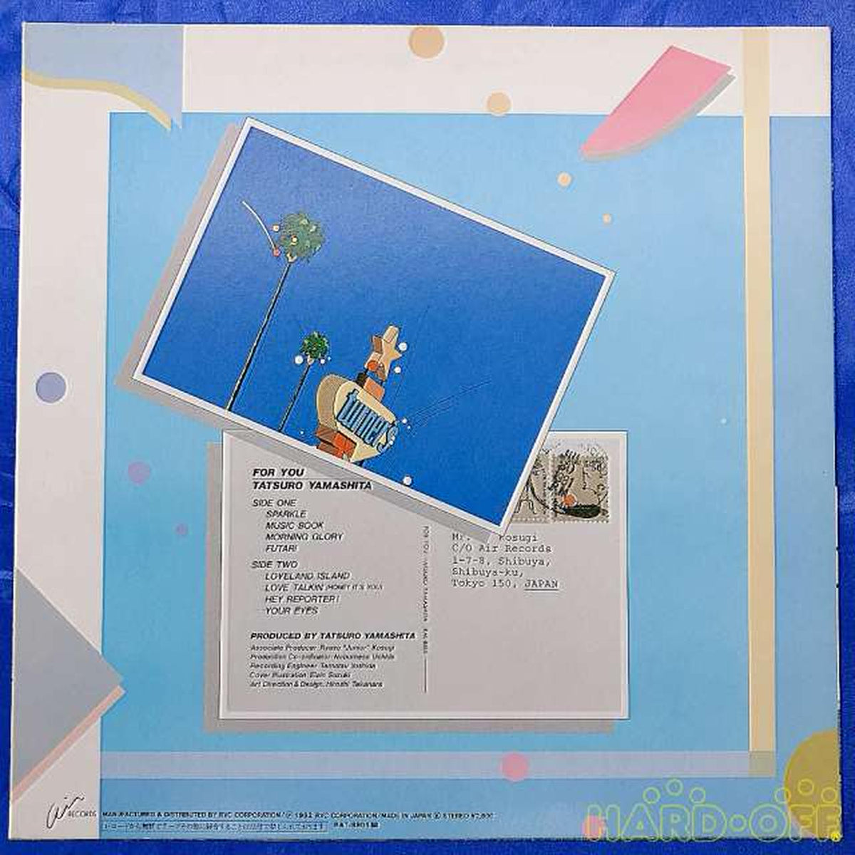 AIR Tatsuro Yamashita FOR YOU RAL-8801