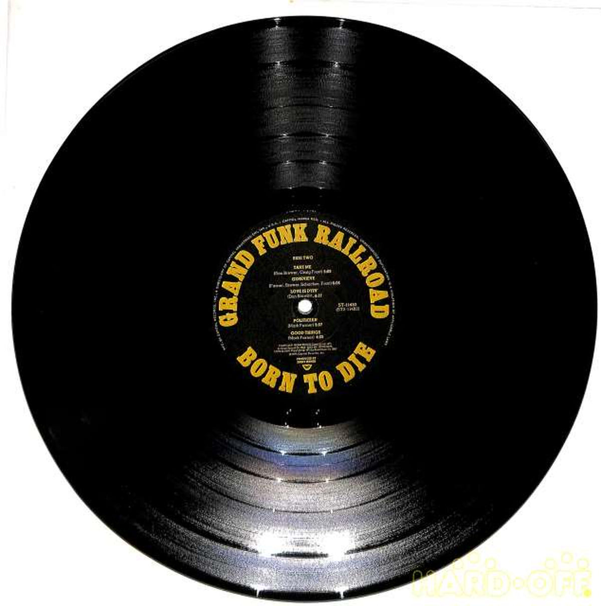 Capitol (imported, US) Grand Funk Layroad 'Born to Die' ST-11482