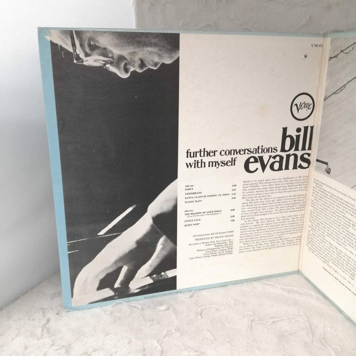 VERVE Record: BILL EVANS