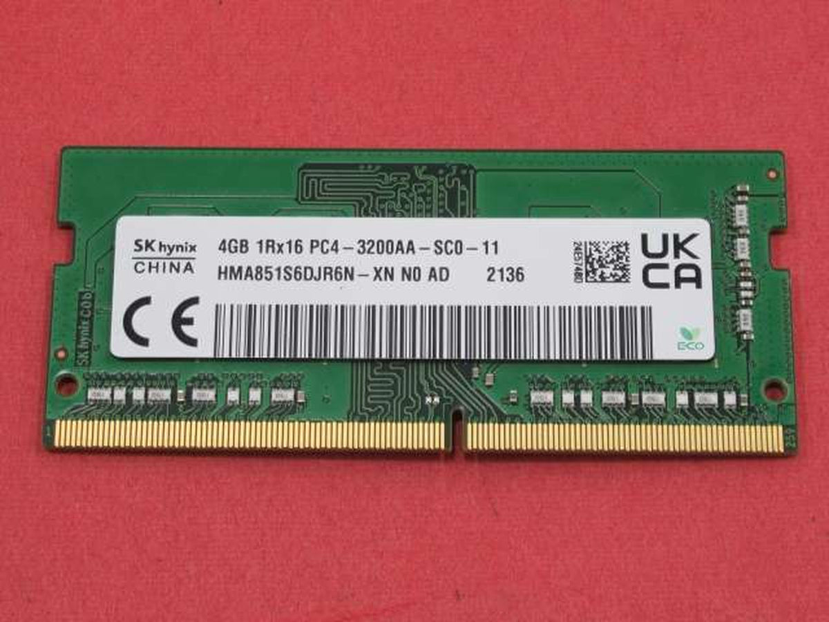 SK HYNIX [For Notebook PCs] PC4-4GB Memory PC4-3200A-SC0-11 4GB