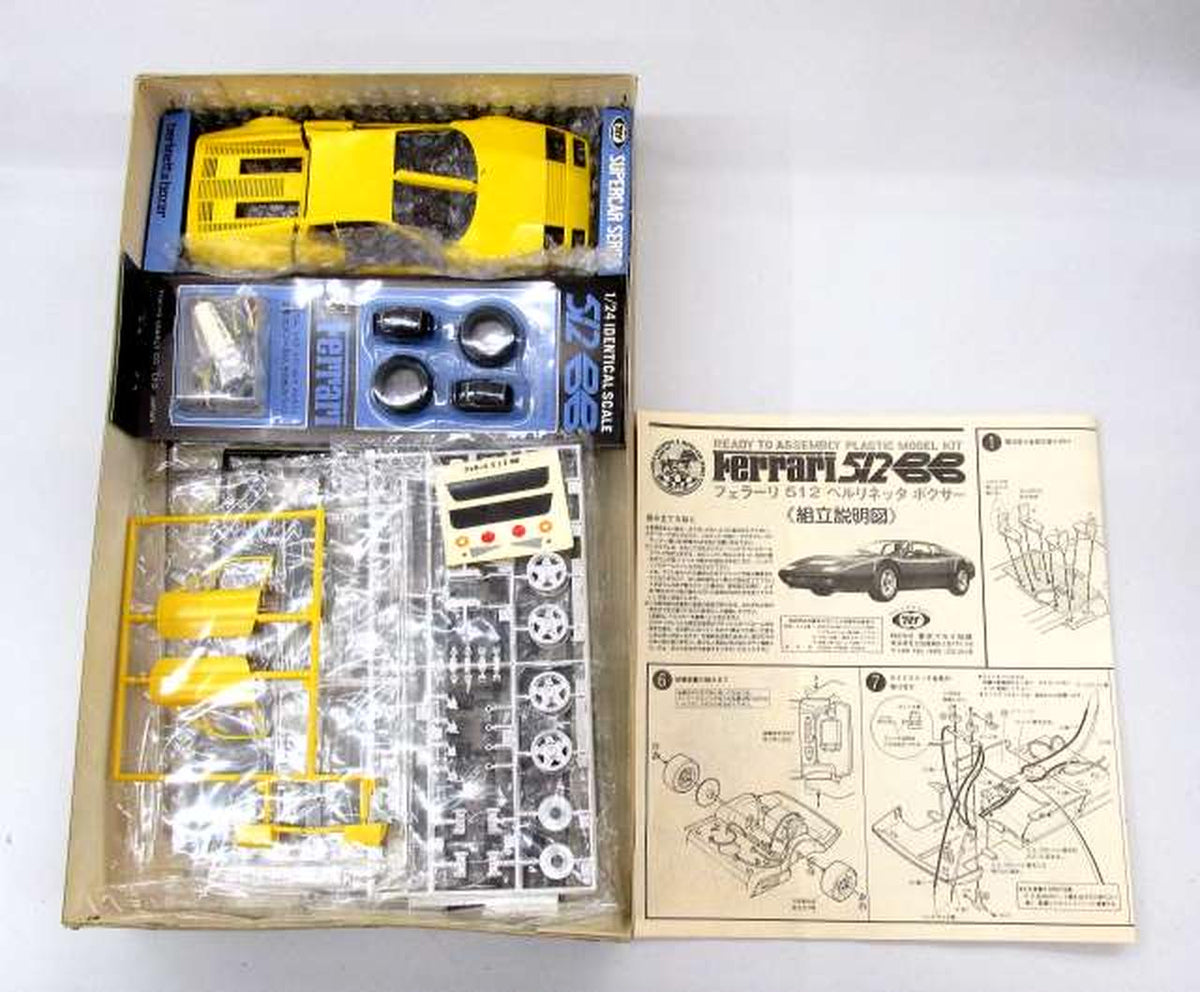 MARUI 1/24 Ferrari 512 Berlinetta Boxer Motorized Kit [MT-77-WS07] - Banzai Thrifting | BanzaiHobby