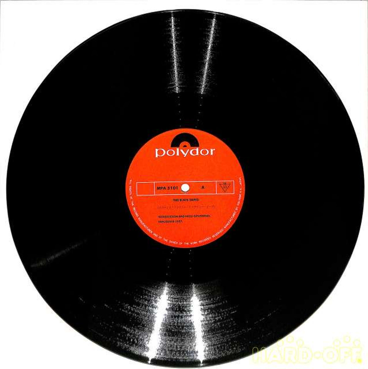 Polydor Elvis Presley "Interview with Dep Vancouver MPA-5101"