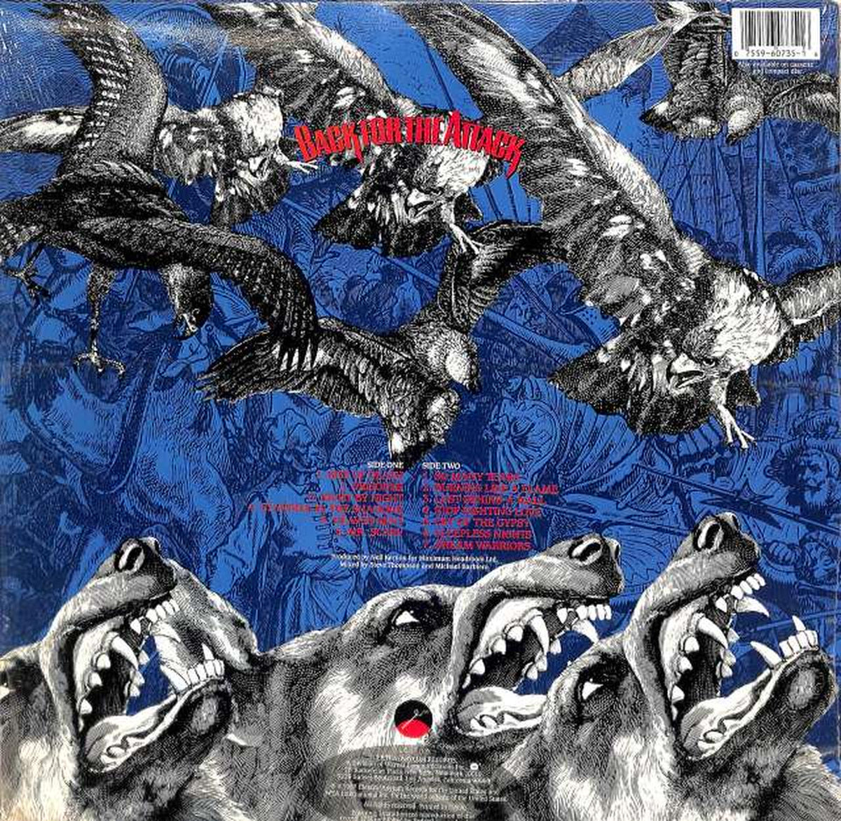 ELEKTRA Dokken "BACK FOR THE ATTACK" ELEKTRA 9 60735-1