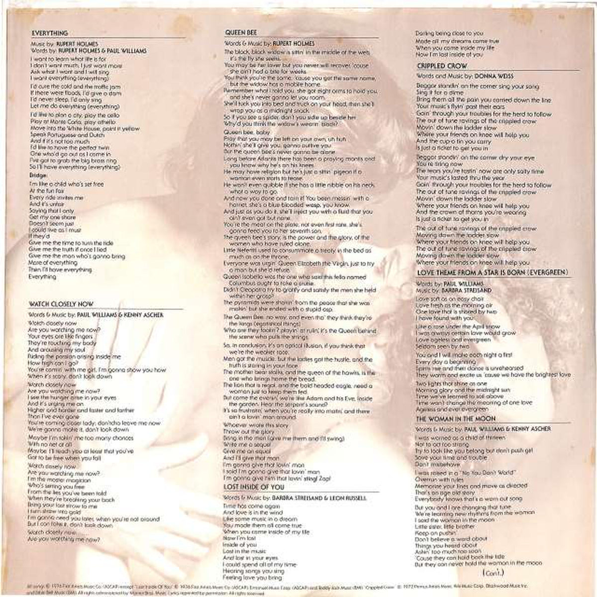 CBS Sony Soundtrack "Star Birth" 25AP325