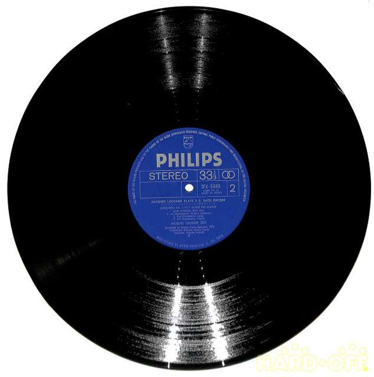 Nippon Phonogram Jack Rouche Trio 'Play Bach Encore in Love SFX-5088'