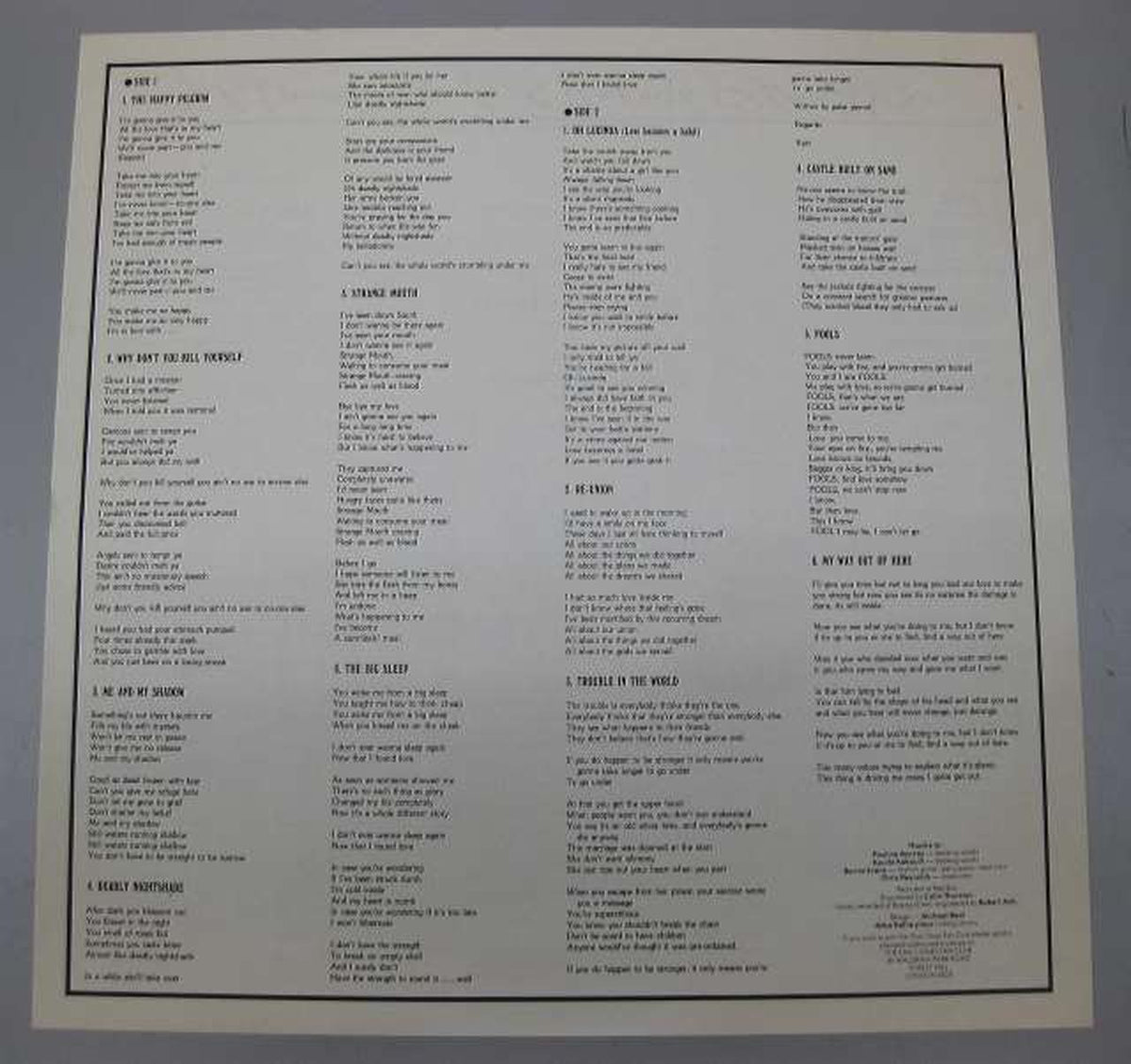 EPIC & Sony The Only Ones / Babies Got a Gun The Only Ones / Babies Got a Gun