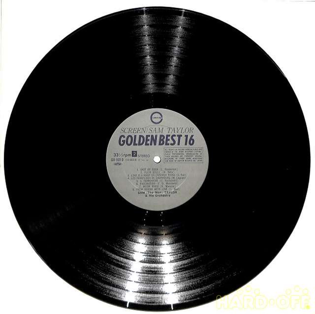 Canyon Records Sam Taylor "Screen Golden Best 16" GX-5010