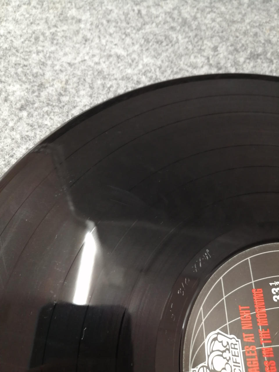 WHITE JAZZ RECORDS GLUECIFER「SOARING WITH EAGLES JAZZ 012 LP