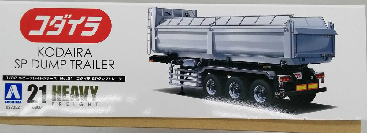 Qingdao Cultural Teaching Materials Company 1/32 Heavy Freight Series Codaira SP Dump Trailer - Banzai Thrifting | BanzaiHobby