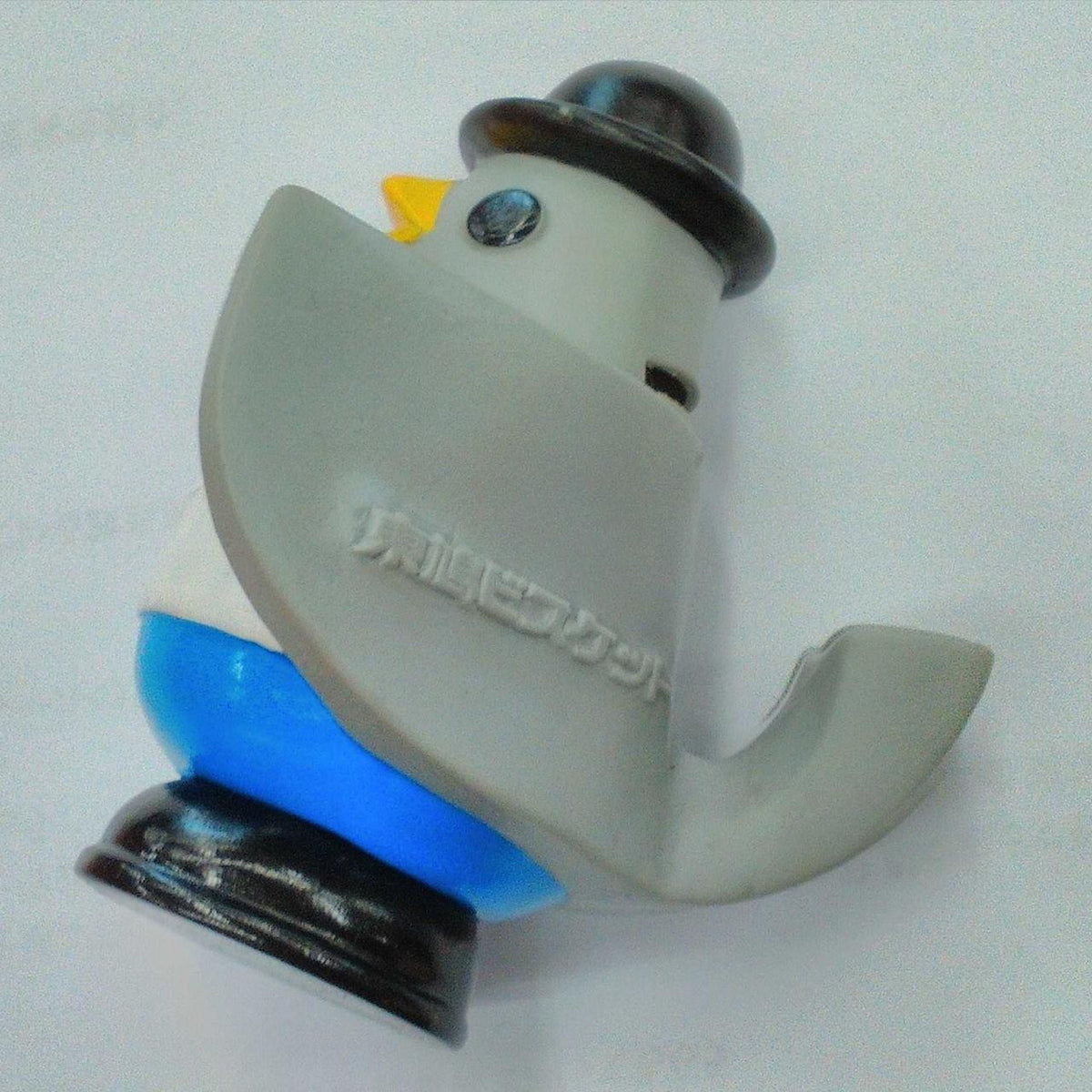 East pigeon Pigeon Soft Vinyl Piggy Bank Coin Bank Tohato Biscuit marked