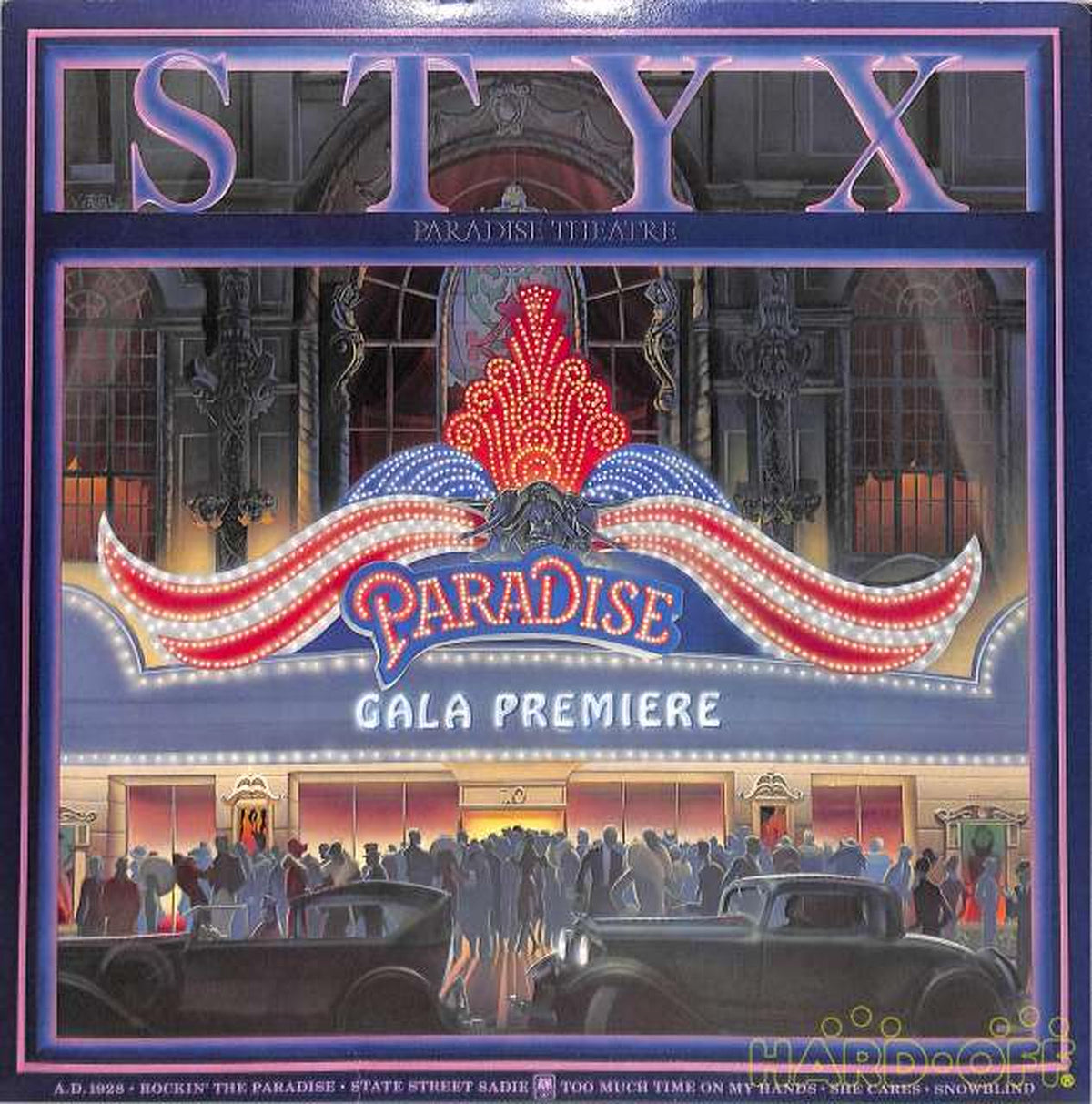A&M (Import: US) Styx 'Paradise Theater' SP-3719