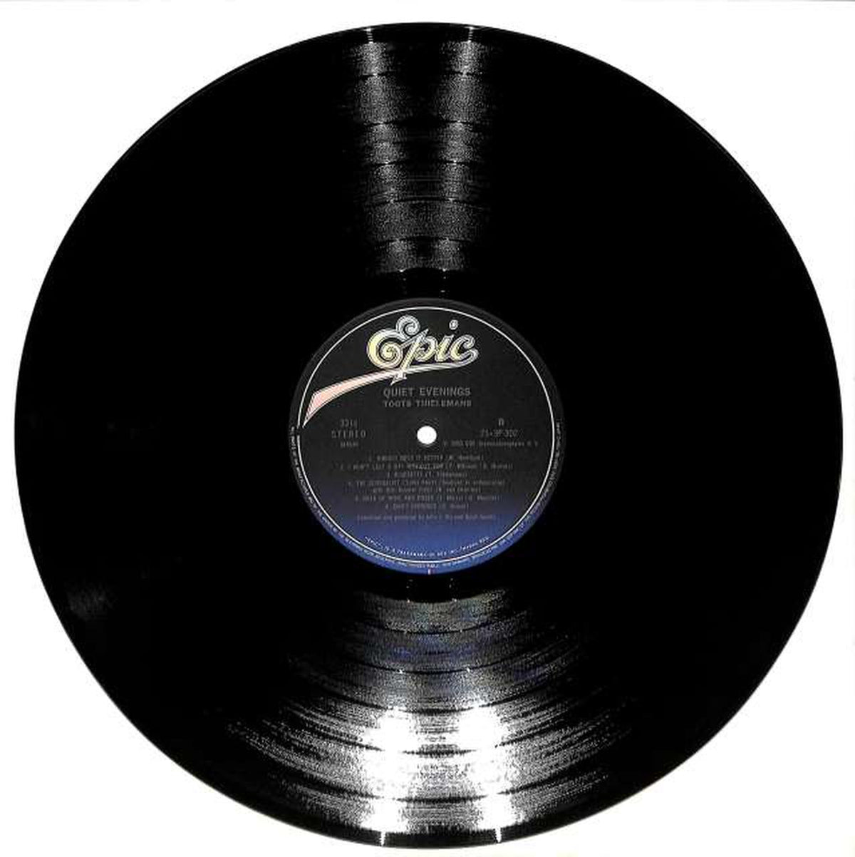 EPIC Sony Toots Sealmans "Quiet Evening" 25.3P-302