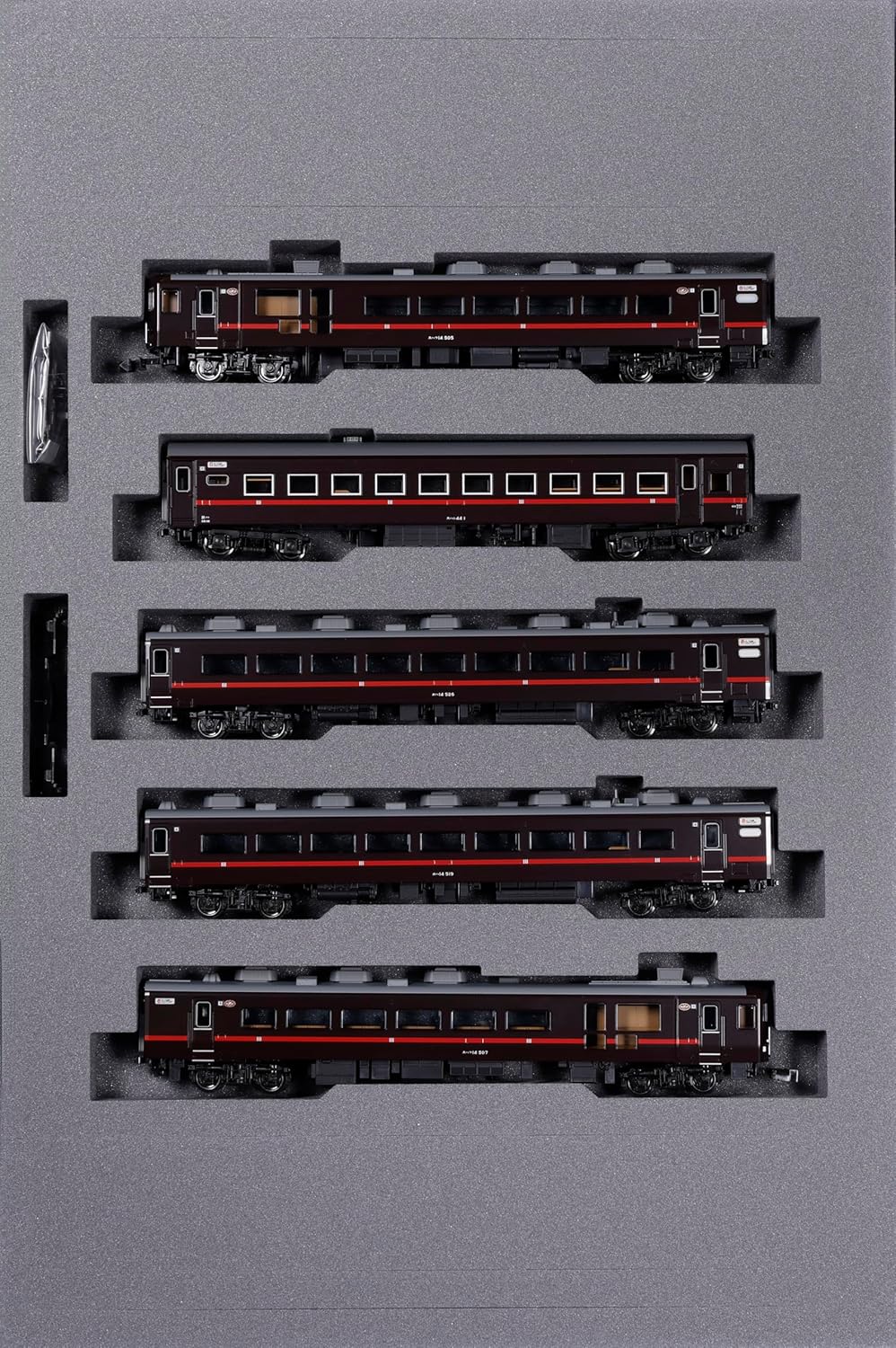 KATO 10-1957 N Gauge 14 Series 500 Series "Steam Locomotive Winter Wetlands" 5-Car Set